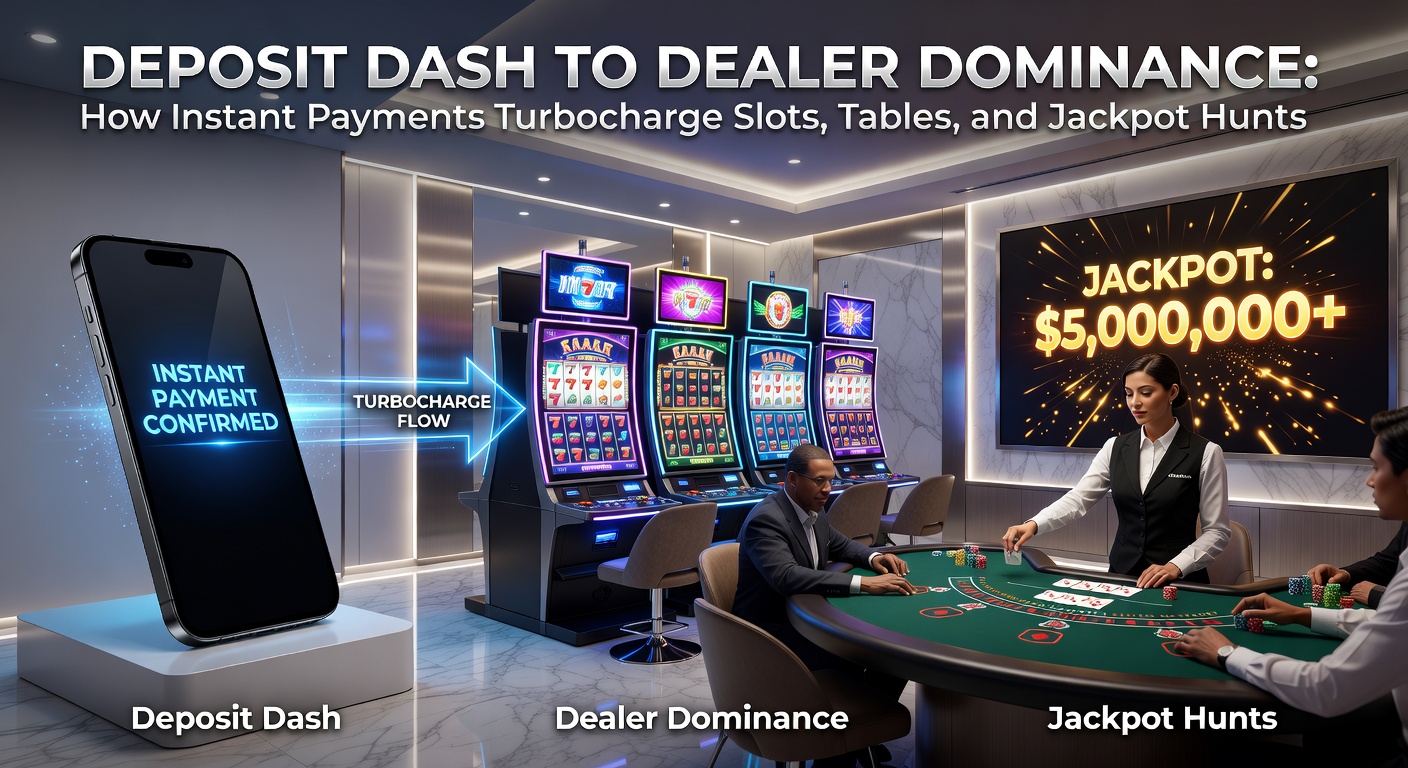 Chart illustrating the growth of instant payments in online gambling, linking deposit speeds to increased play across slots, tables, and jackpots